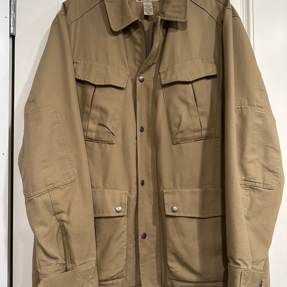 Men’s Duluth Trading Co Tan Military Jacket